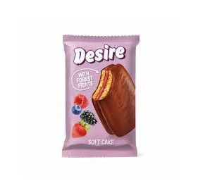 Desire Soft Cake Forest Fruits Jam 50g – Fruchtige Pause