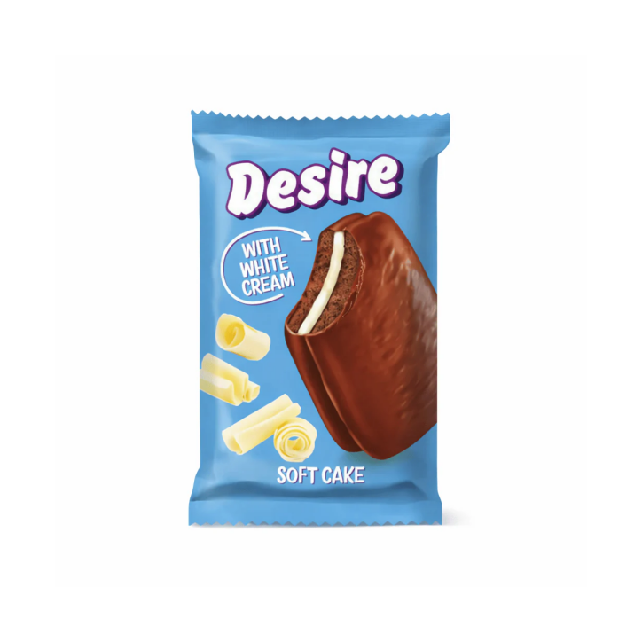 Desire - Soft Cake - White Cream - 50g Desire - Soft Cake - White Cream - 50g