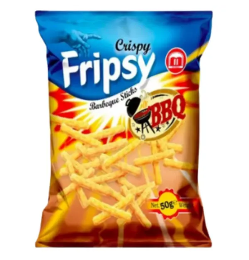 Fripsy BBQ Sticks 50g – Knuspriger Barbecue-Snack