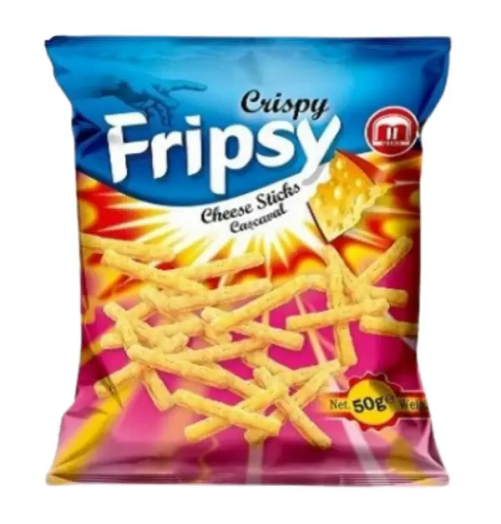 Fripsy Cheese Sticks 50g – Knuspriger Käse-Snack