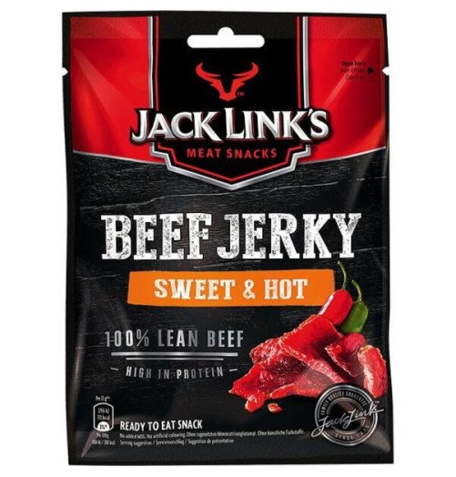 Jack Link's Beef Jerky Sweet & Hot 25g – Protein-Snack