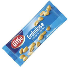ültje Erdnüsse 50g – Geröstet & gesalzen, knackig frisch