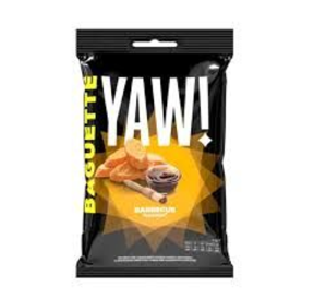 YAW ! Baguette Snack Barbecue 50g – Knusprig & würzig