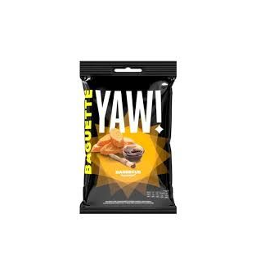 YAW ! Baguette Snack Barbecue 50g – Knusprig & würzig