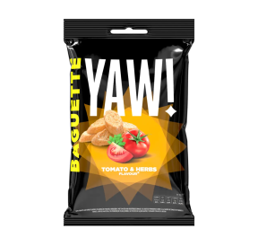 YAW ! Baguette Snack Tomato & Herbs 50g – Mediterraner Genuss