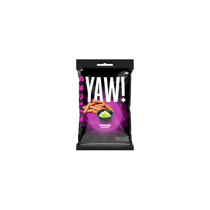 YAW ! - Snack Sticks - Wasabi - 50g Beutel YAW ! - Snack Sticks - Wasabi - 50g Beutel