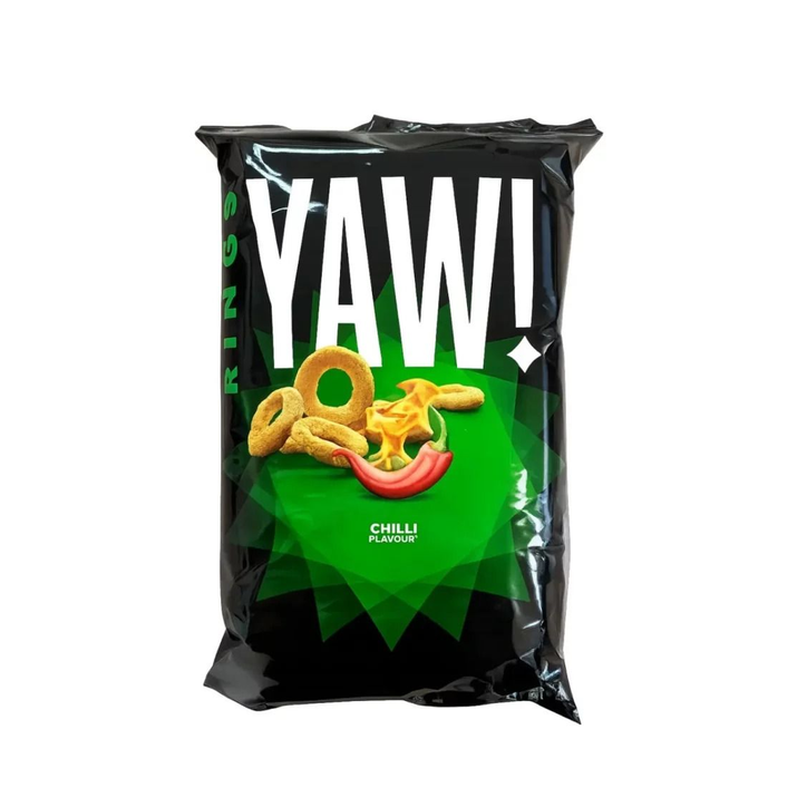 YAW ! - Snack Rings - Chilli - 60g Beutel