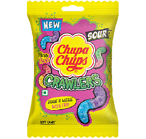 Chupa Chups Crazy Feet – Fruchtige Kaubonbons, 93g