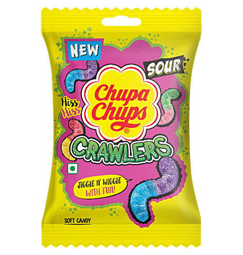Chupa Chups Crazy Feet – Fruchtige Kaubonbons, 93g