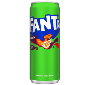 Fanta Exotic 330ml – Tropisch-fruchtige Erfrischung