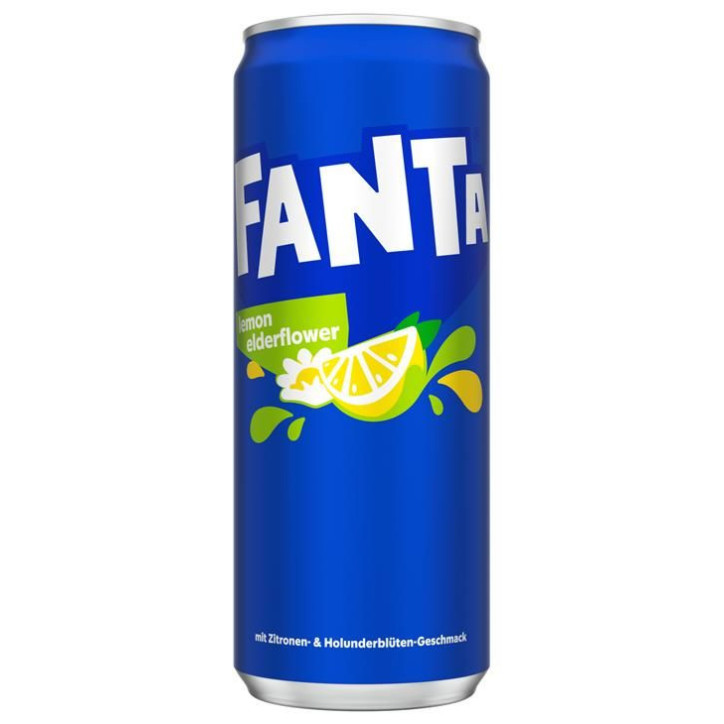 Fanta ZITRONE HOLUNDERBLÜTE 330ml (Einweg) Fanta ZITRONE HOLUNDERBLÜTE 330ml (Einweg)