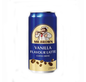 Mr.Brown Vanilla Coffee-Drink 250ml – Cremiger Kaffeegenuss