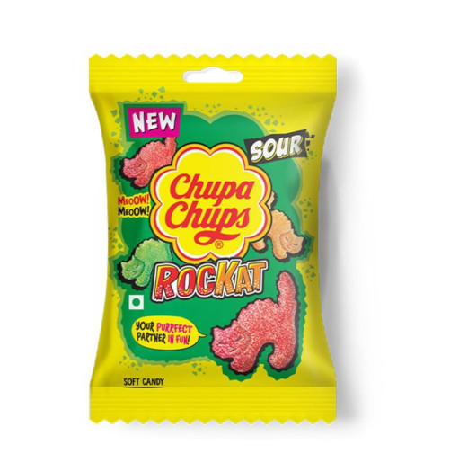 Chupa Chups Rockat – Fruchtige Kaubonbons, 99g