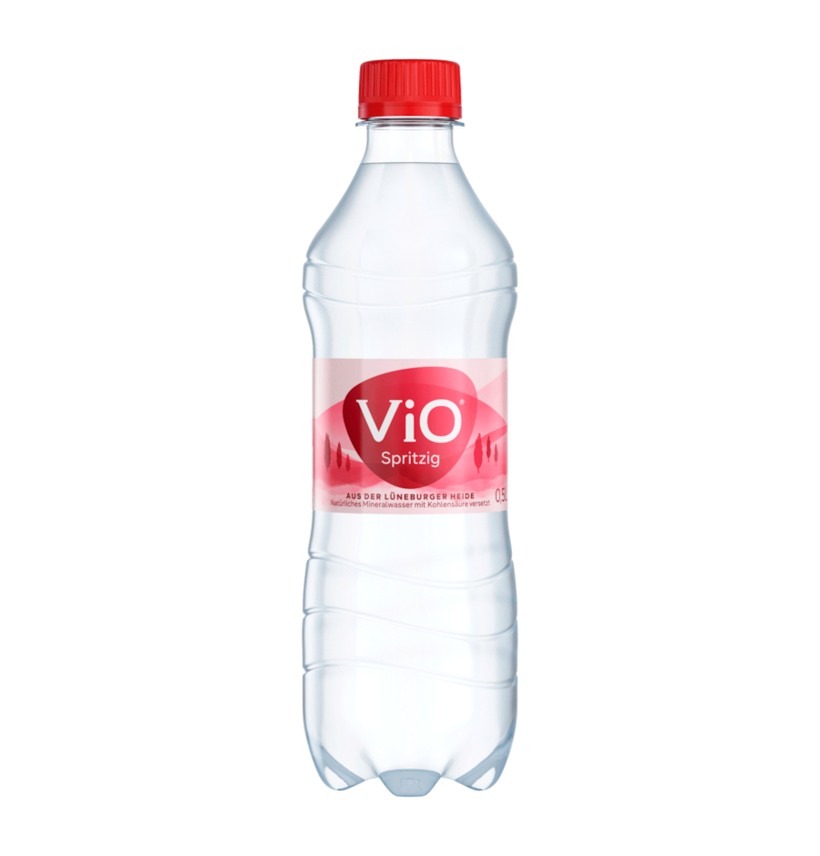 Vio Mineralwasser Spritzig 500ml – Prickelnde Erfrischung