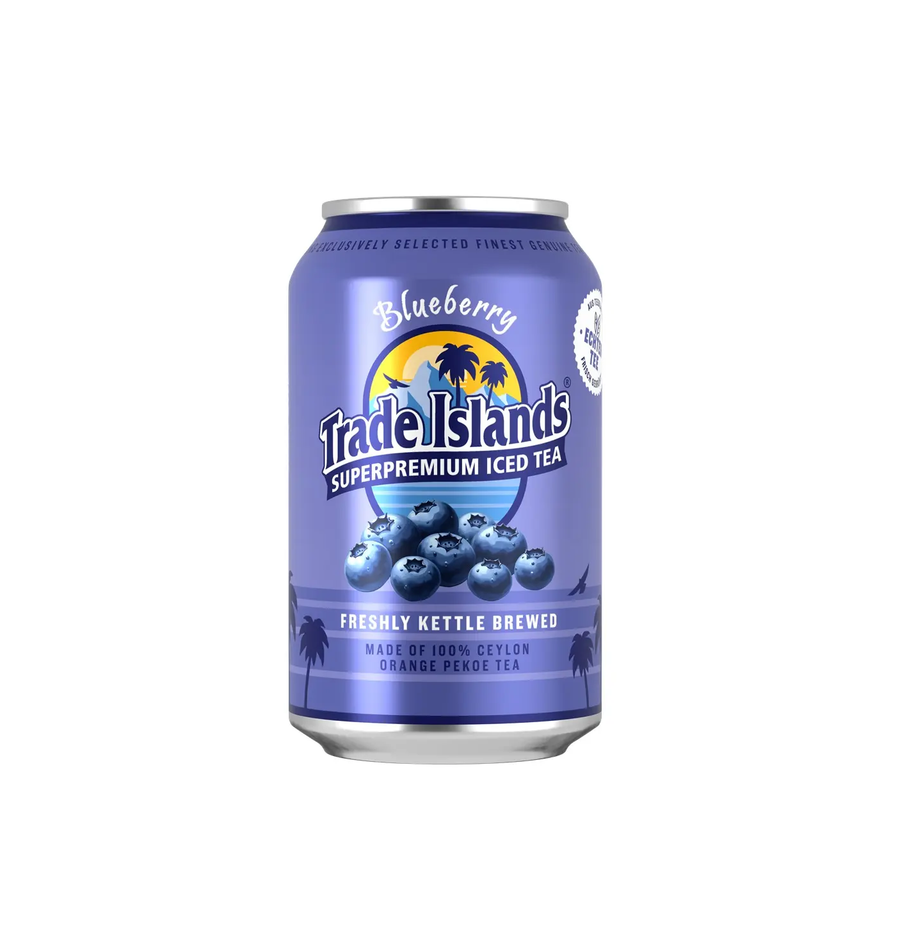 Trade Islands Blueberry 330ml – Premium Iced Tea kaufen