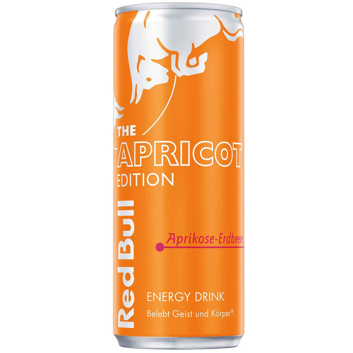 Red Bull - Energy Drink - The Apricot Edition 250ml (Einweg) Red Bull - Energy Drink - The Apricot Edition 250ml (Einweg)