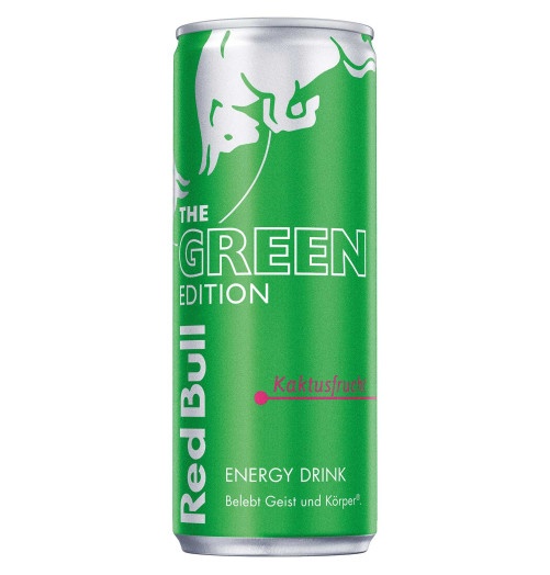 Red Bull The Green Edition 250ml – Kaktusfrucht Energy Drink