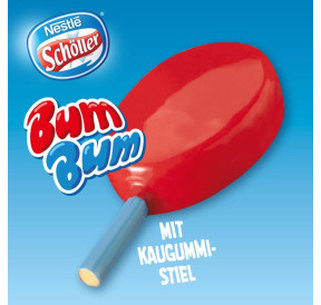 SCHÖLLER Bum Bum Eis – Erdbeer & Kaugummi Genuss