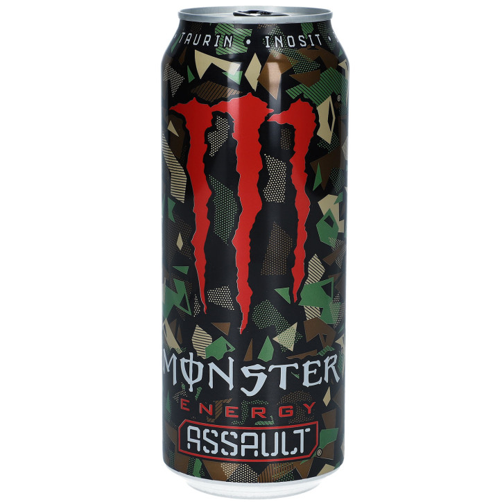 Monster Energy - Energy Drink - Assault 500ml (Einweg) Monster Energy - Energy Drink - Assault 500ml (Einweg)