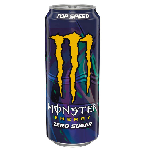 Monster Energy Top Speed Zero Sugar 500ml – Pfirsich & Nektarine