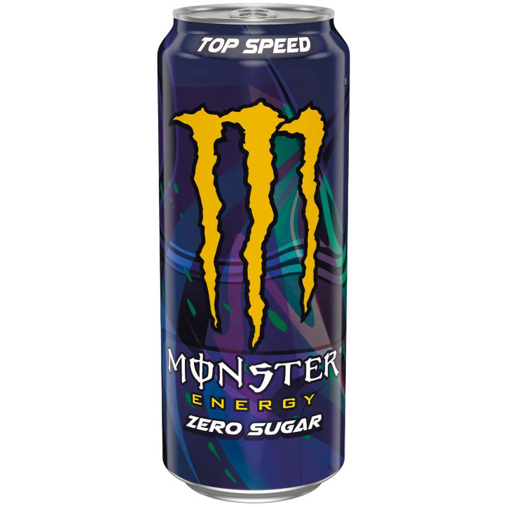 Monster Energy - Energy Drink - Top Speed - Zero Sugar 500ml (Einweg) Monster Energy - Energy Drink - Top Speed - Zero Sugar 500ml (Einweg)