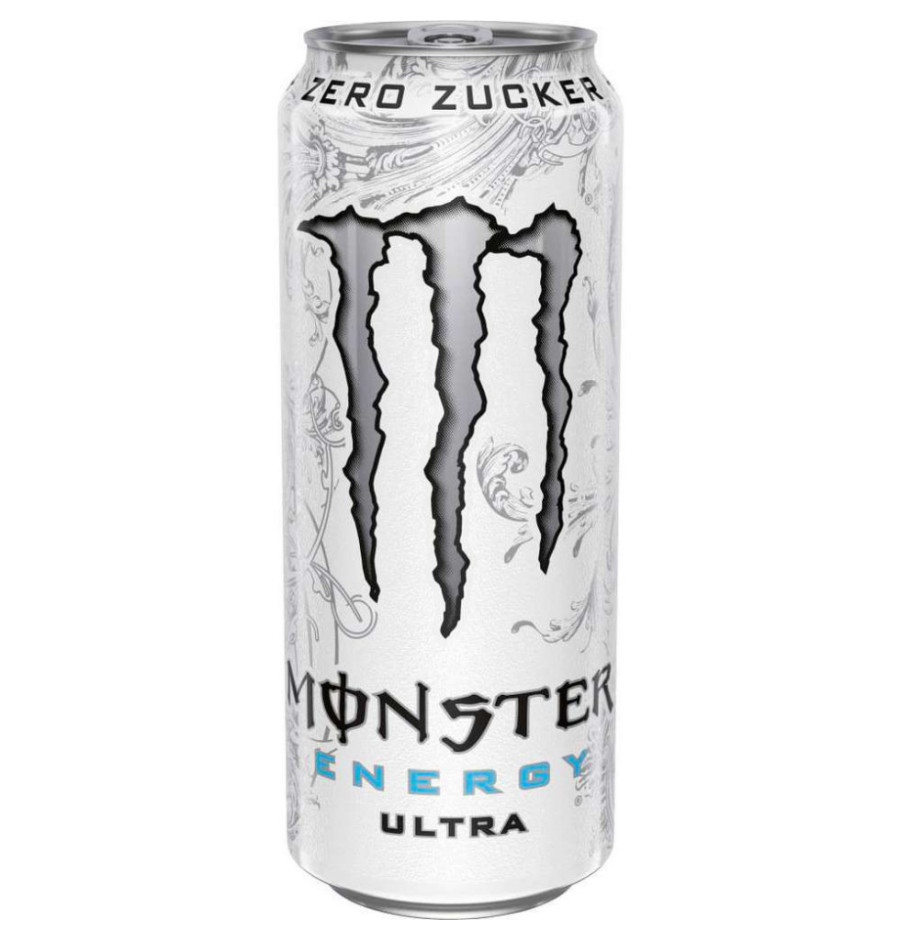 Monster Energy Ultra White 500ml – Zero Sugar Zitrus-Energy
