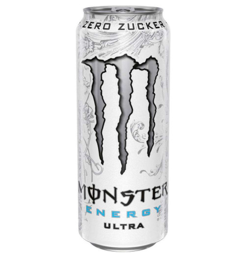Monster Energy Ultra White 500ml – Zero Sugar Zitrus-Energy
