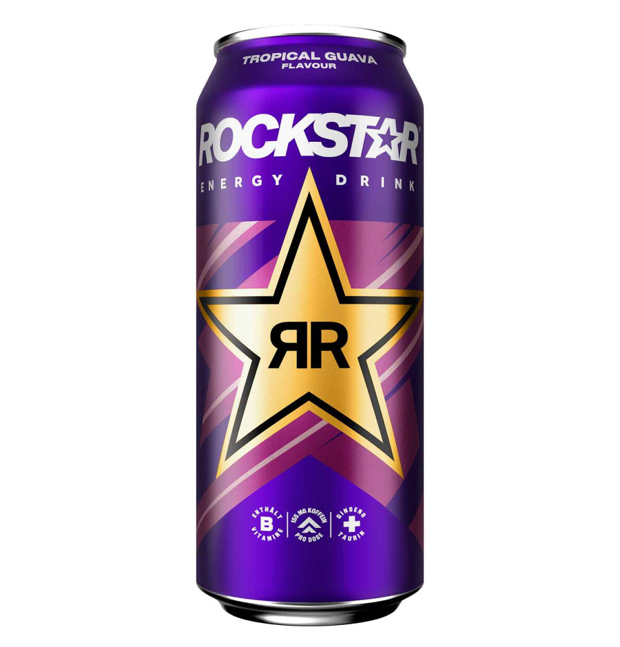 Rockstar Energy Tropical Guava 500ml – Exotischer Energy Drink