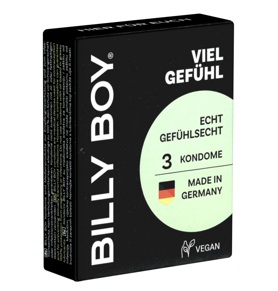 Billy Boy Viel Gefühl 3er Pack – Extra dünne Kondome