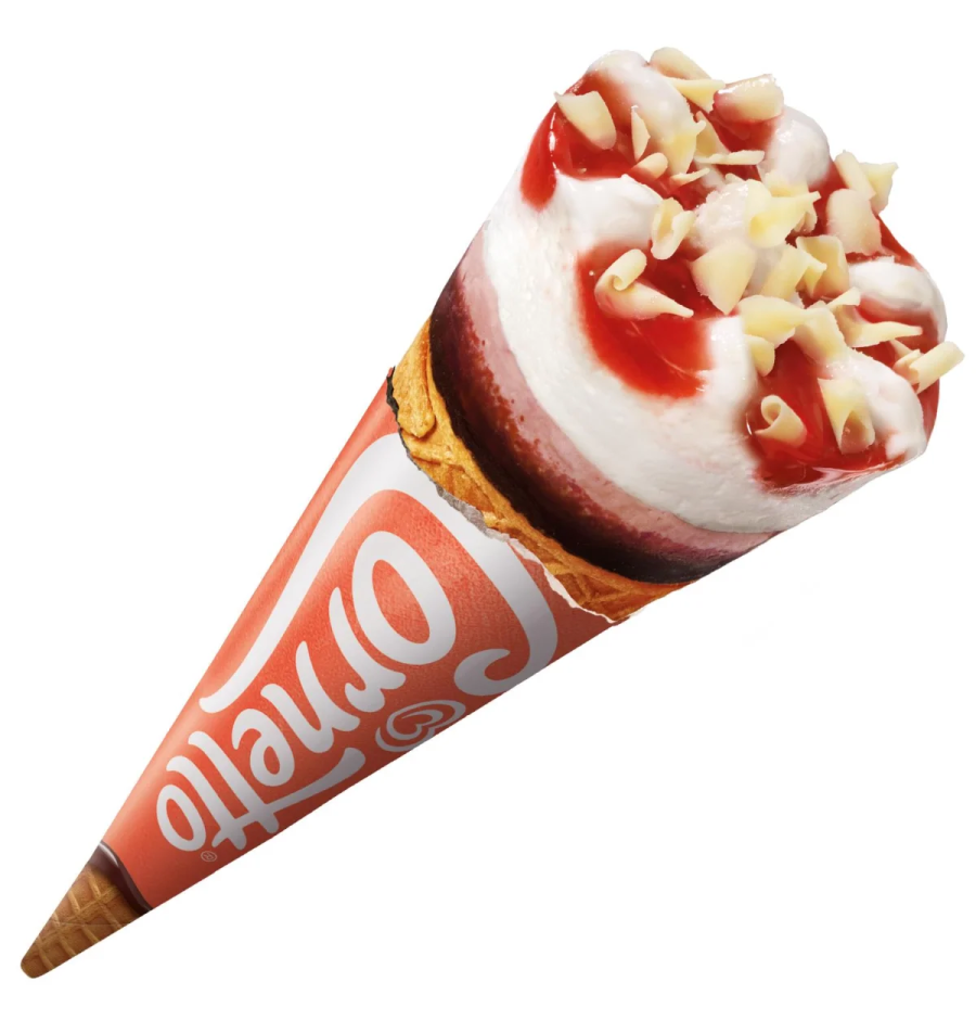 Cornetto Erdbeer 120ml – Fruchtiges Eis genießen