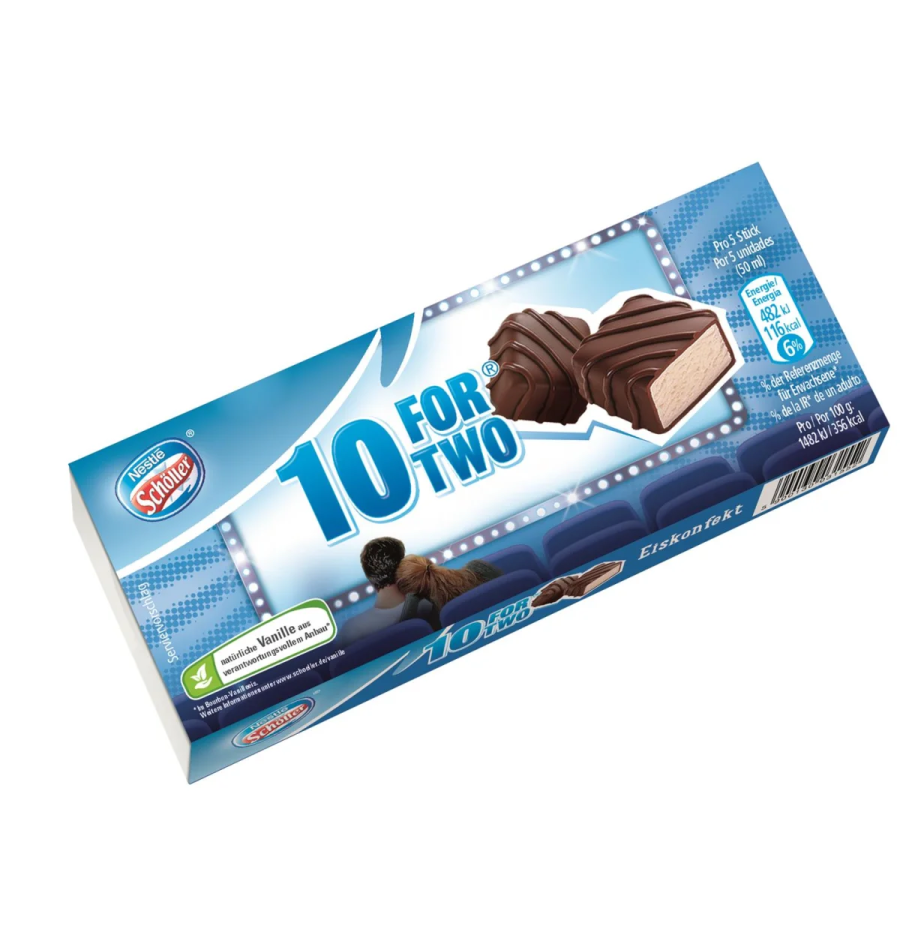 Schöller 10 For Two – Eisbox mit 10 Portionen Vielfalt