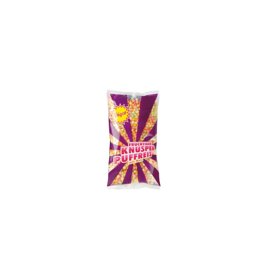 Frigeo Knusper Puffreis – Knuspriger Snack, 80g