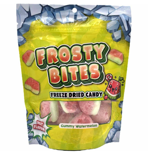 Frosty Bites Freeze-Dried Gummy Watermelon – 50g