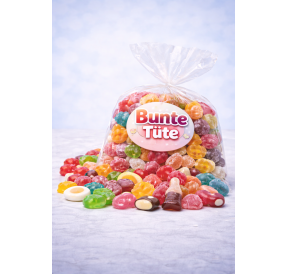 Bunte Tüte 1000g – Fruchtgummi Mix Party Pack