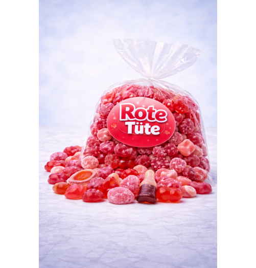 Rote Tüte 500g – Fruchtgummi Mix Family Pack