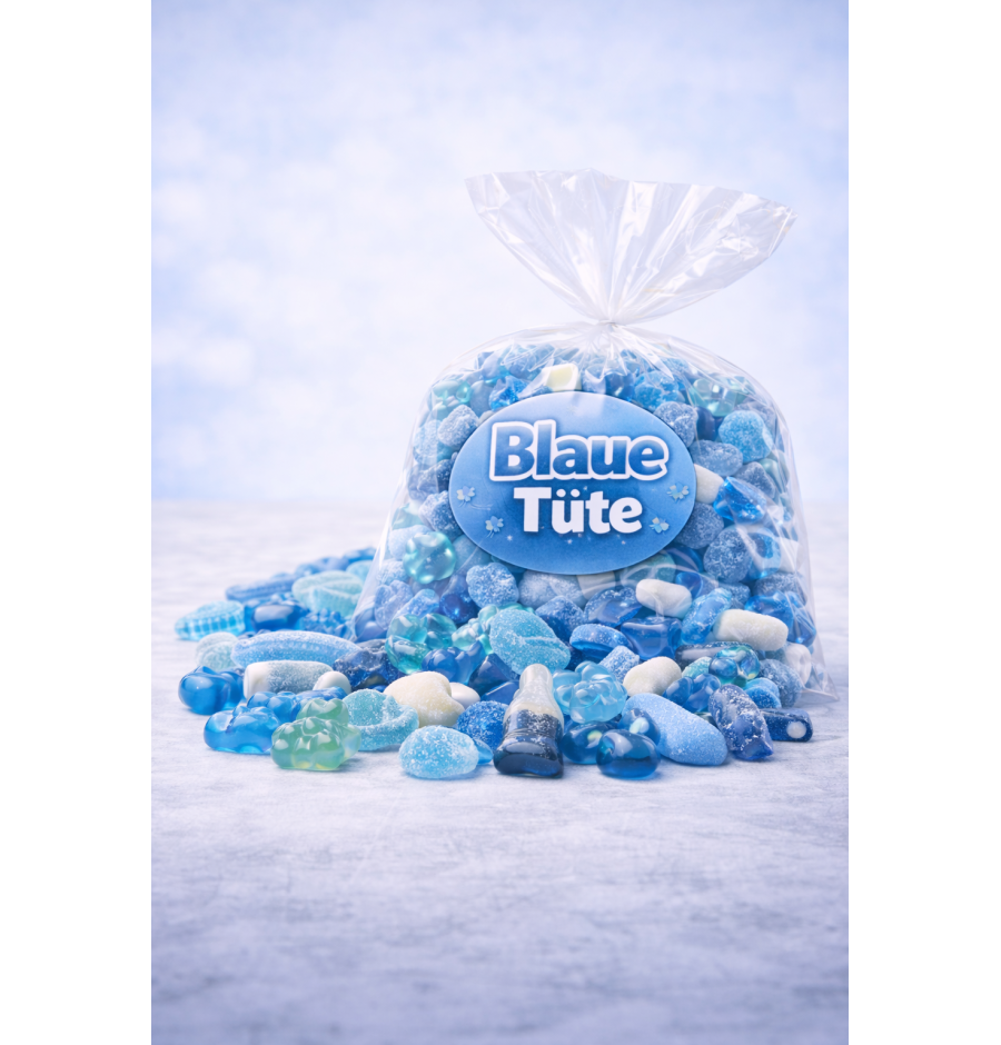 Blaue Tüte 100g – Fruchtgummi Mix Single Pack