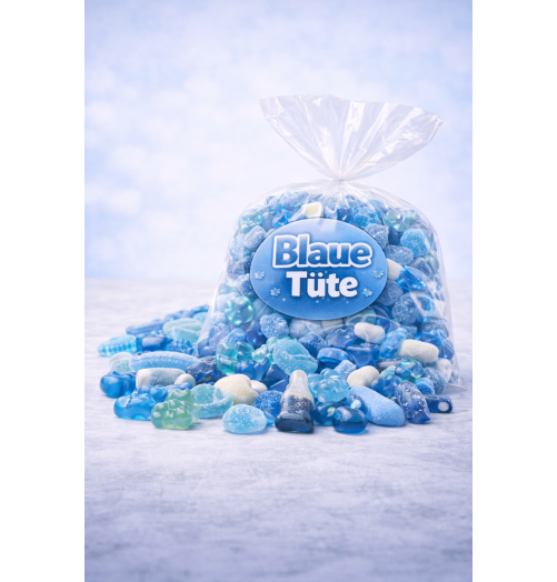 Blaue Tüte 100g – Fruchtgummi Mix Single Pack
