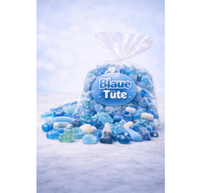 Blaue Tüte 1000g – Fruchtgummi Mix Party Pack