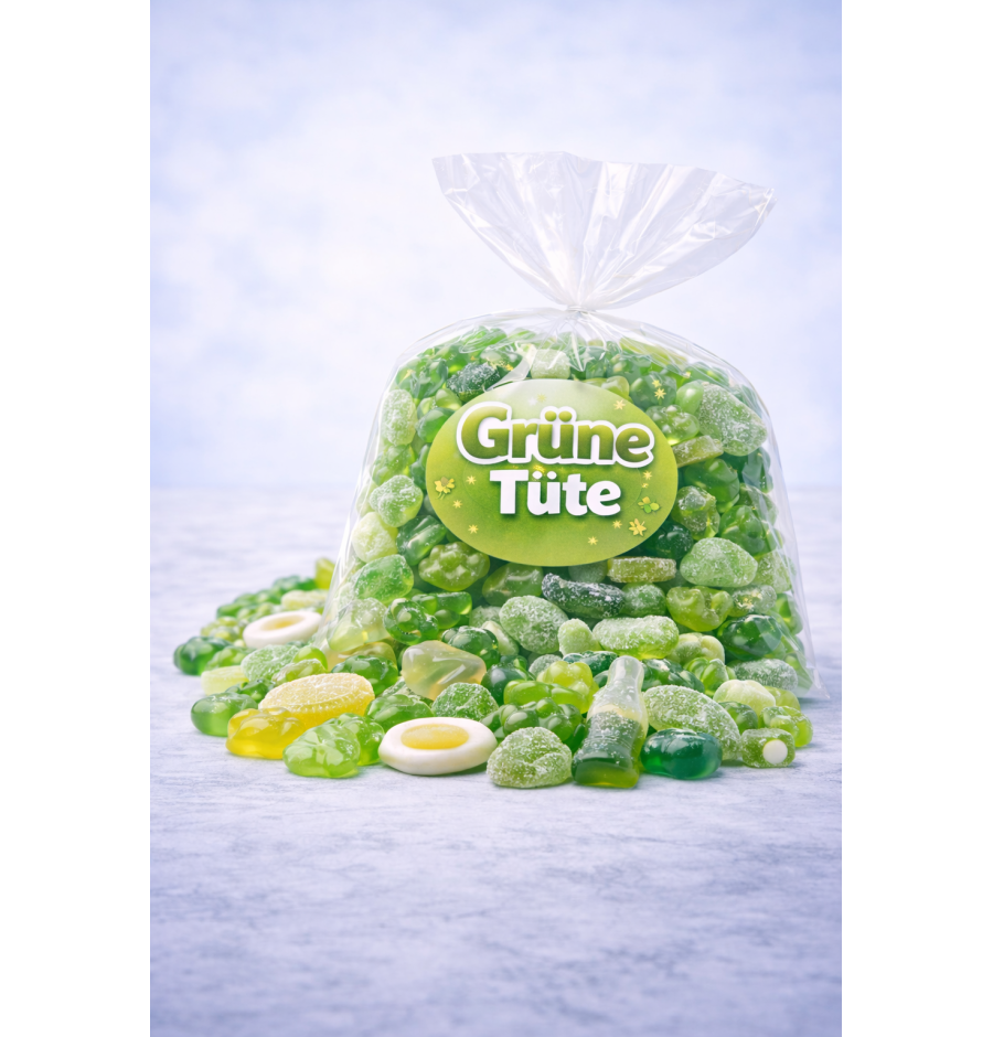 Grüne Tüte 250g – Fruchtgummi Mix Duo Pack