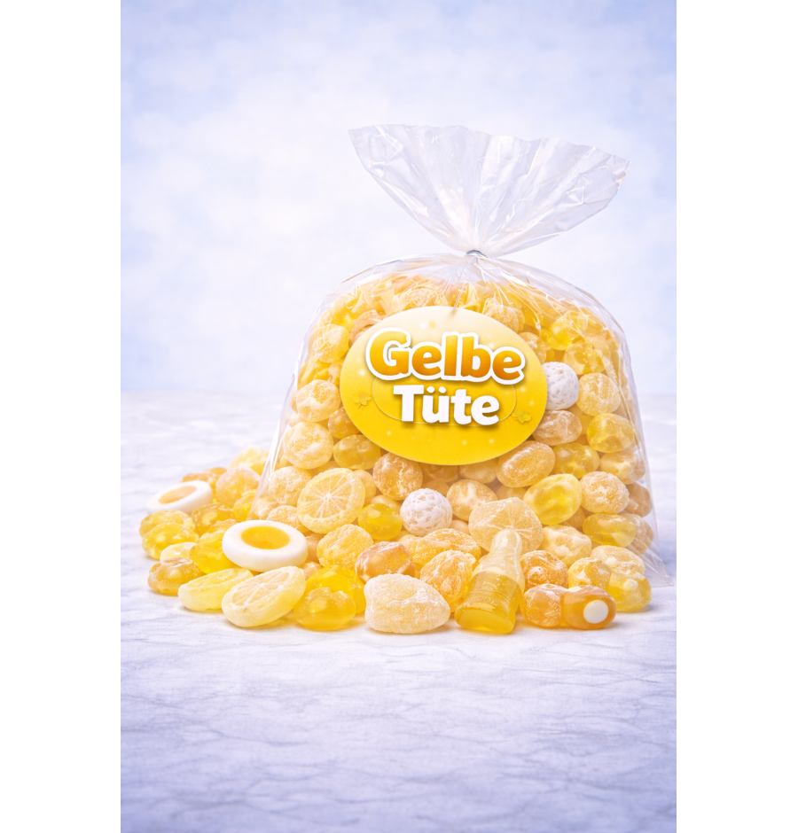 Gelbe Tüte 500g – Fruchtgummi Mix Family Pack