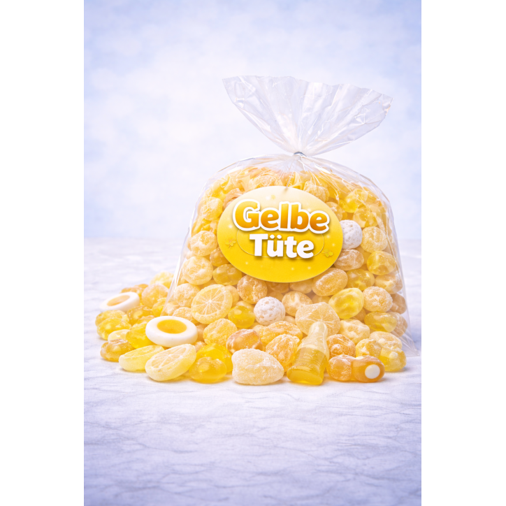 Gelbe Tüte - 500g Fruchtgummi mix - Family Pack Gelbe Tüte - 500g Fruchtgummi mix - Family Pack