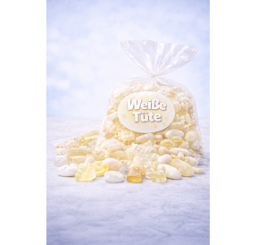 Weiße Tüte 1000g – Fruchtgummi Mix Party Pack