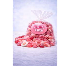 Pinke Tüte 500g – Fruchtgummi Mix Family Pack