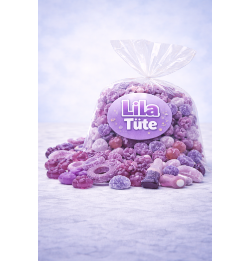 Lila Tüte 250g – Fruchtgummi Mix Duo Pack