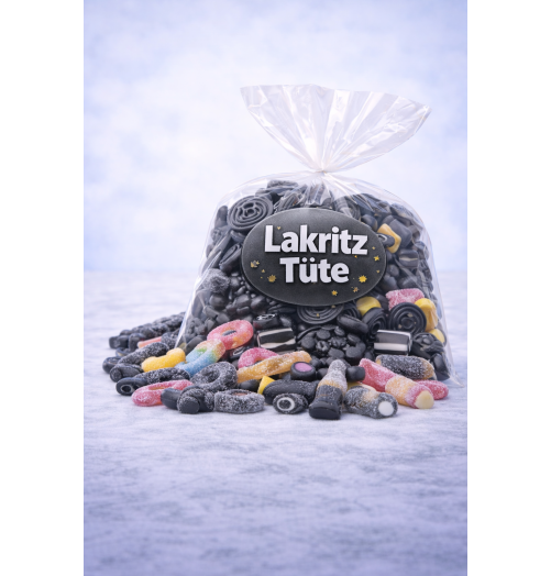 Lakritz Tüte 250g – Fruchtgummi Mix Duo Pack