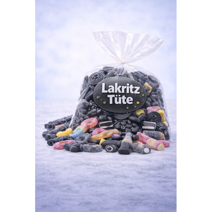 Lakritz Tüte - 250g Fruchtgummi mix - Duo Pack Lakritz Tüte - 250g Fruchtgummi mix - Duo Pack