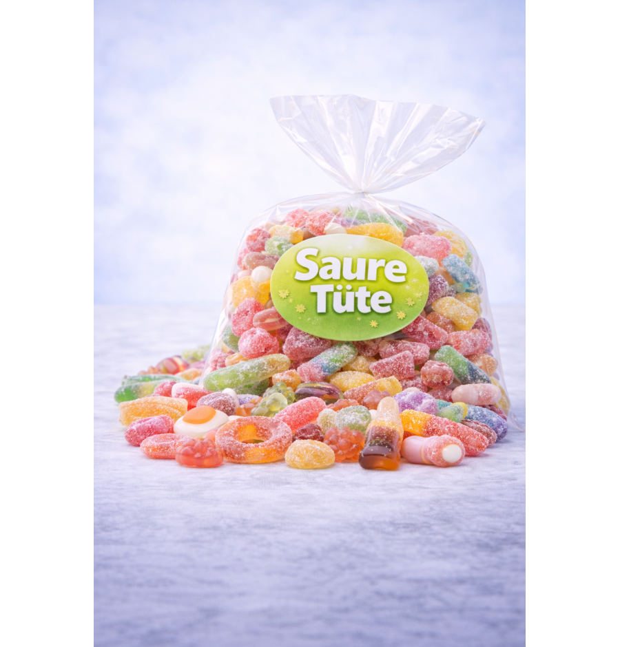 Saure Tüte 1000g – Fruchtgummi Mix Party Pack