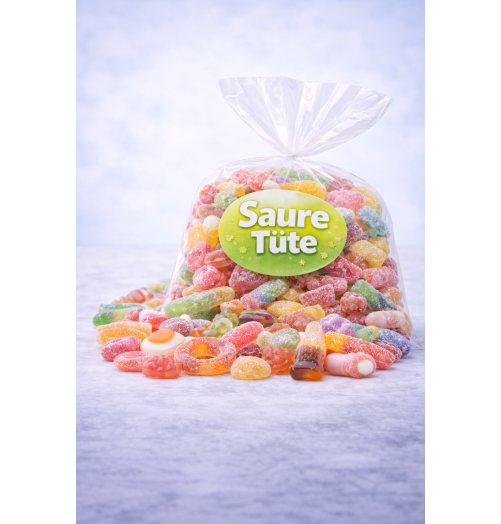 Saure Tüte 1000g – Fruchtgummi Mix Party Pack