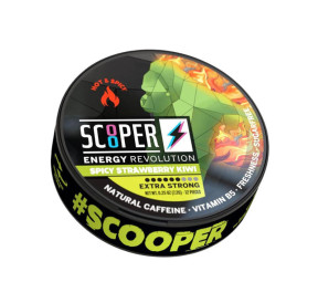 Scooper Energy Pouches Spicy Strawberry Kiwi – 80mg