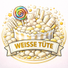 Weiße Tüte